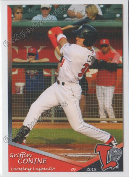 2019 Lansing Lugnuts Griffin Conine