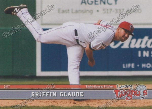 2017 Lansing Lugnuts Griffin Glaude