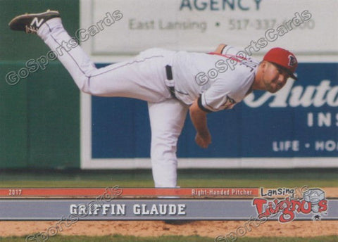 2017 Lansing Lugnuts Griffin Glaude