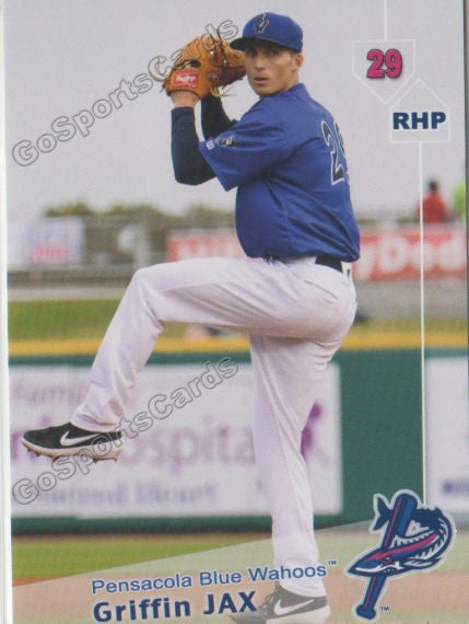 2019 Pensacola Blue Wahoos Griffin Jax