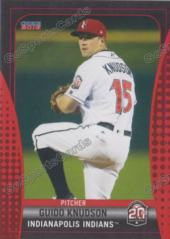 2016 Indianapolis Indians Guido Knudson
