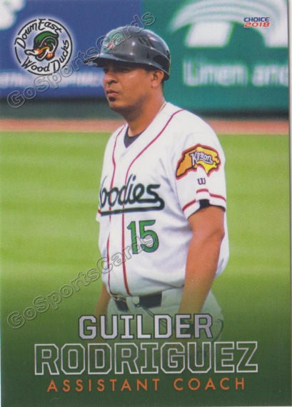 2018 Down East Wood Ducks Guilder Rodriguez
