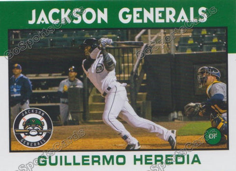 2016 Jackson Generals Guillermo Heredia