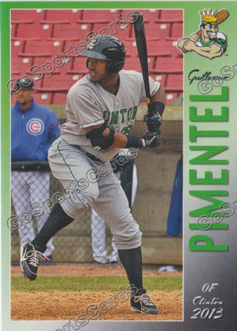 2013 Clinton Lumberkings Guillermo Pimentel