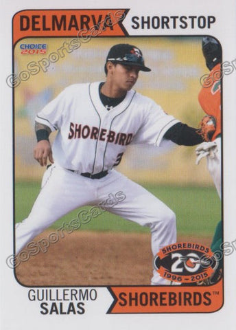 2015 Delmarva Shorebirds Guillermo Salas