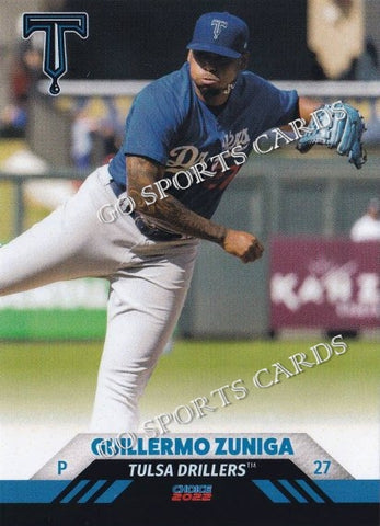 2022 Tulsa Drillers Guillermo Zuniga