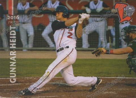2016 Lansing Lugnuts Gunnar Heidt