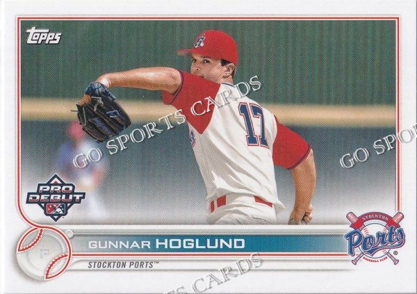 2022 Topps Pro Debut Gunnar Hoglund PD-155