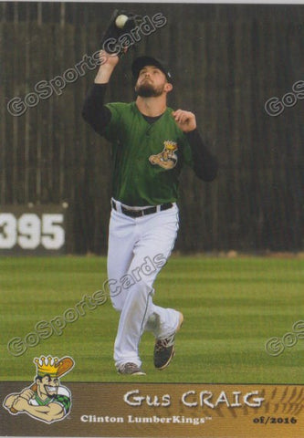 2016 Clinton LumberKings Update Gus Craig