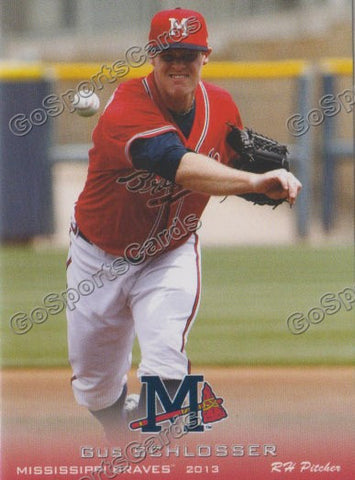 2013 Mississippi Braves Gus Schlosser
