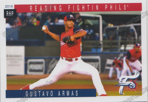 2019 Reading Fightin Phils Update Gustavo Armas