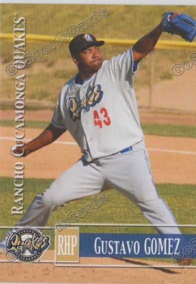 2014 Rancho Cucamonga Quakes Gustavo Gomez