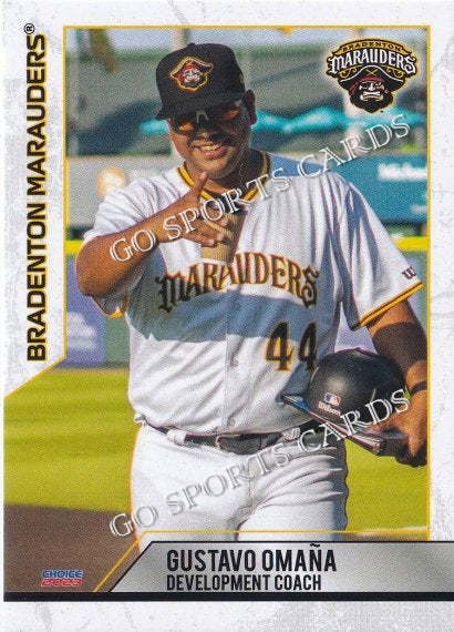 2023 Bradenton Marauders Gustavo Omana