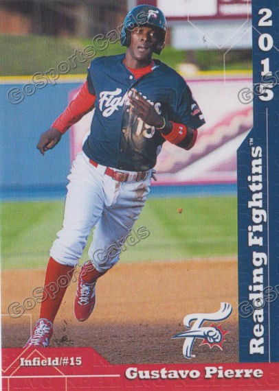 2015 Reading Fightin Phils Update Gustavo Pierre
