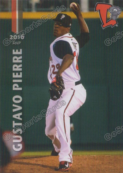 2016 Lansing Lugnuts Gustavo Pierre