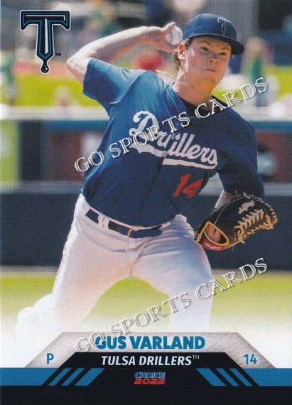 2022 Tulsa Drillers Gus Varland