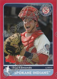 2012 Spokane Indians Guy Edmonds