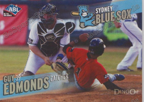 2013-2014 Sydney Blue Sox ABL Guy Edmonds