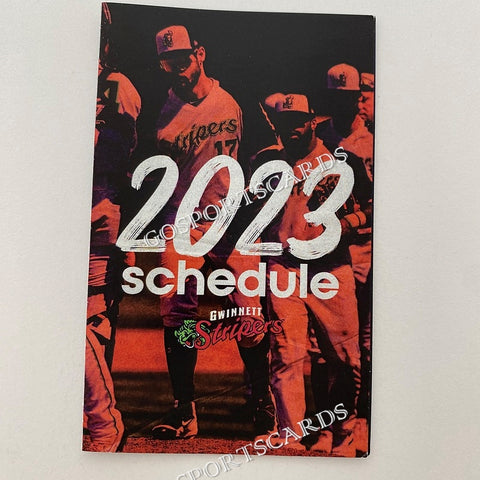 2023 Gwinnett Stripers Pocket Schedule