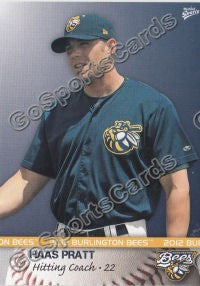 2012 Burlington Bees Haas Pratt