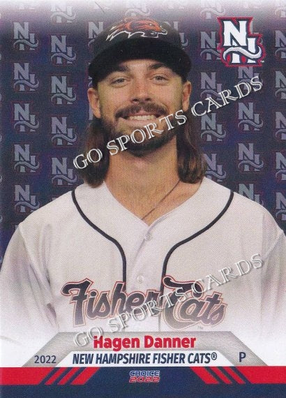 2022 New Hampshire Fisher Cats Hagen Danner