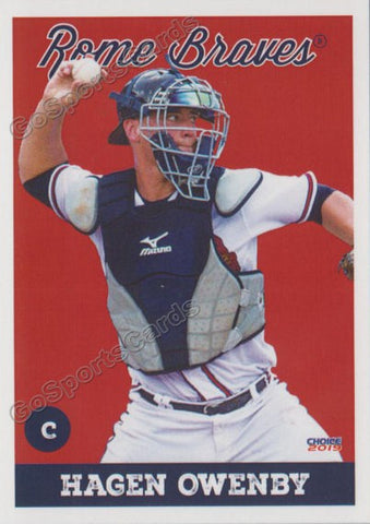 2019 Rome Braves Hagen Owenby