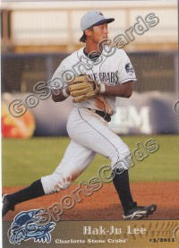 2011 Charlotte Stone Crabs Hak Ju Lee