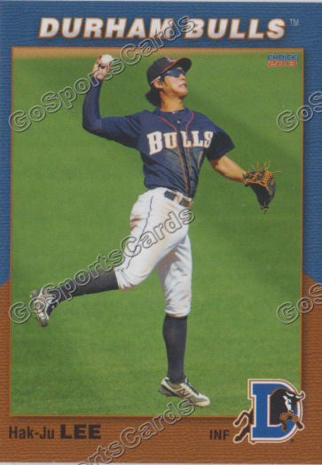 2013 Durham Bulls Hak Ju Lee