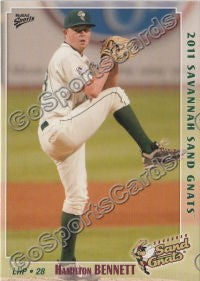 2011 Savannah Sand Gnats Hamilton Bennett