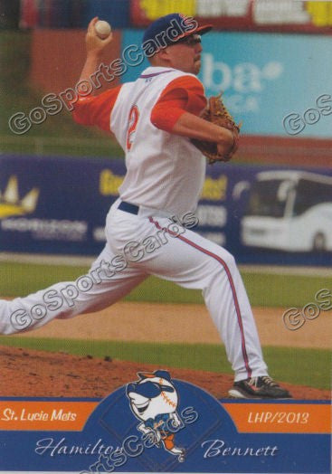 2013 St Lucie Mets Hamilton Bennett