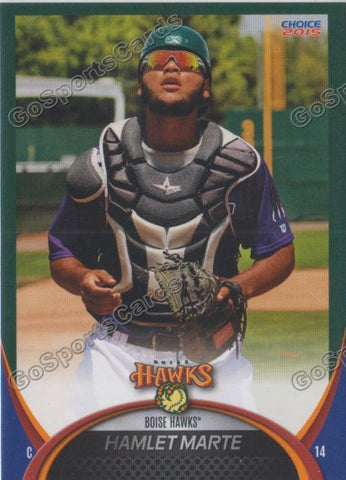 2015 Boise Hawks Hamlet Marte