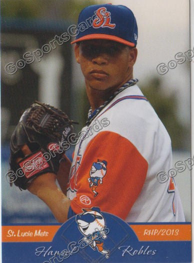 2013 St Lucie Mets Hansel Robles
