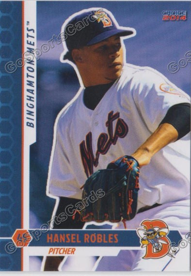 2014 Binghamton Mets Hansel Robles