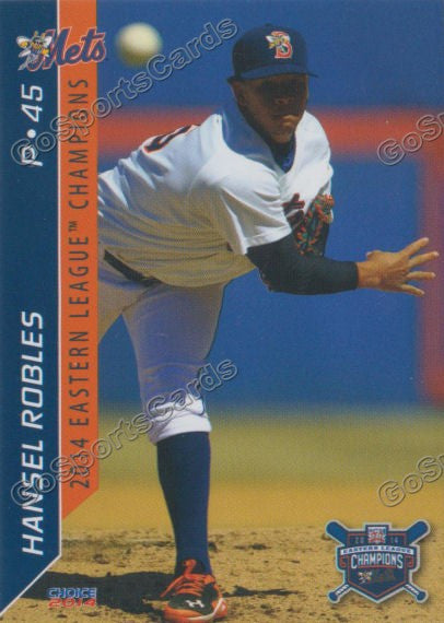 2014 Binghamton Mets Champions Hansel Robles