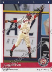 2011 Spokane Indians Hanser Alberto