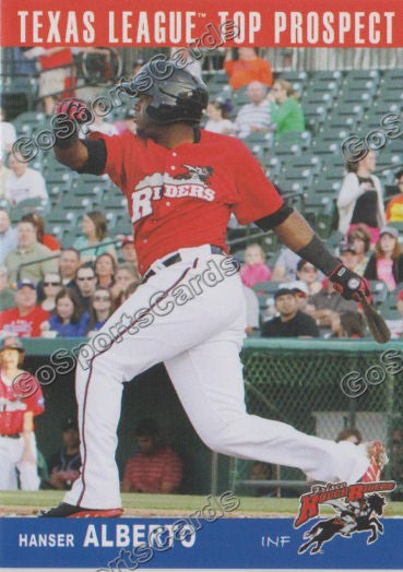 2013 Texas League Top Prospect Hanser Alberto