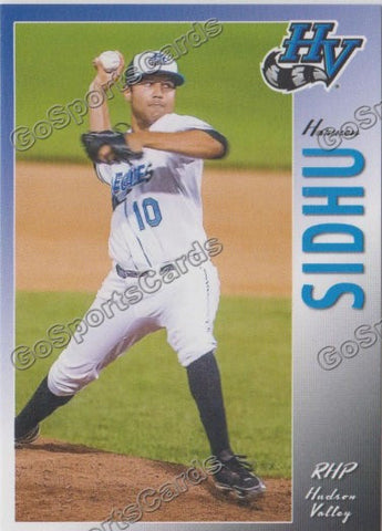 2013 Hudson Valley Renegades Harmen Sidhu