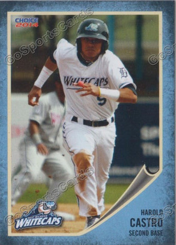 2014 West Michigan Whitecaps Harold Castro