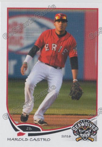 2016 Erie SeaWolves Harold Castro