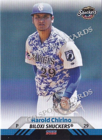 2022 Biloxi Shuckers Harold Chirino