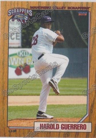 2013 Mahoning Valley Scrappers Harold Guerrero