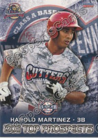 2011 New York Penn League Top Prospects NYPL Harold Martinez
