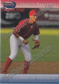2012 Clearwater Threshers Harold Martinez