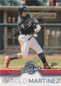 2012 Lakewood BlueClaws Harold Martinez