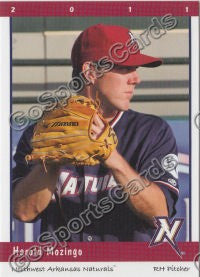 2011 Northwest Arkansas Naturals Harold Mozingo