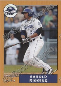 2012 Asheville Tourists Harold Riggins