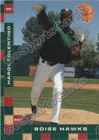 2007 Boise Hawks Harol Tolentino