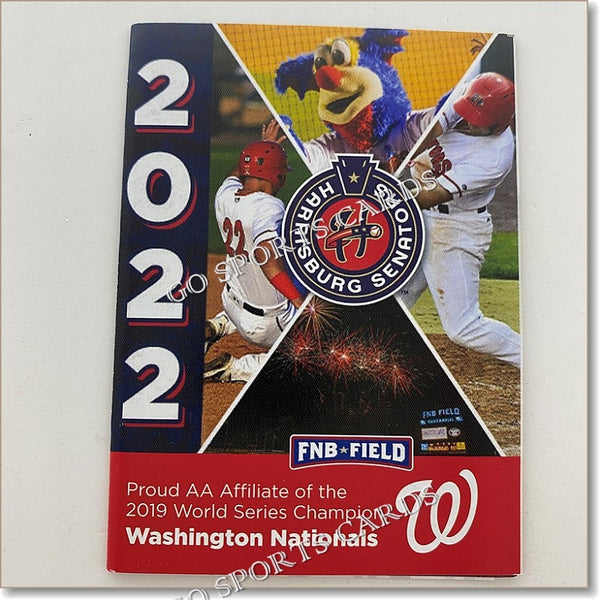 2022 Harrisburg Senators Pocket Schedule