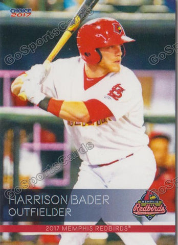 2017 Memphis Redbirds Harrison Bader