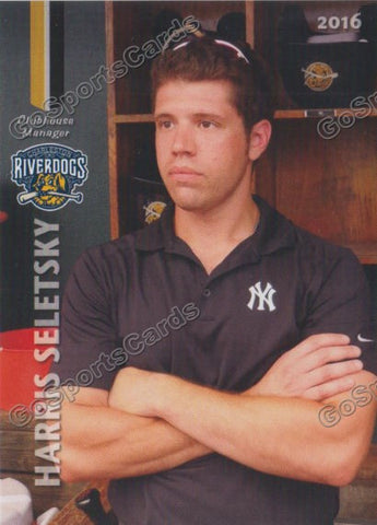 2016 Charleston RiverDogs Harris Seletsky